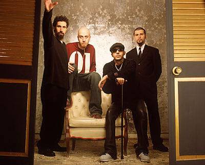 Le groupe System Of A Down (SOAD)